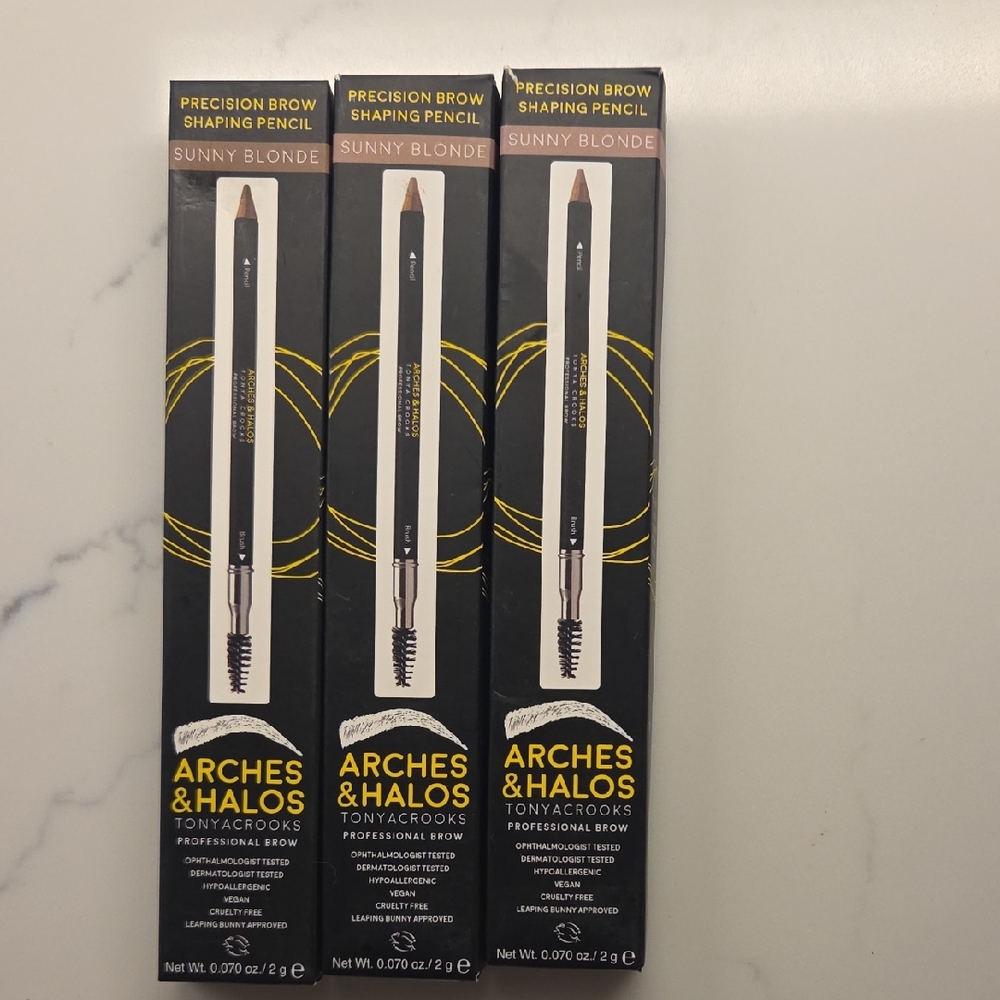Arches & Halos Brow Shaping Pencil - Sunny Blonde-Set Of 3